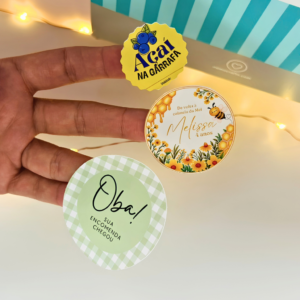 Adesivos Personalizados 2cm 3cm 4cm 5cm