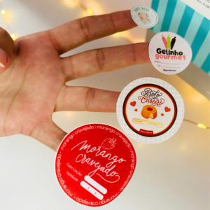 Adesivos Personalizados 2cm 3cm 4cm 5cm
